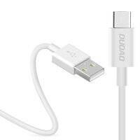 Dudao przewód kabel USB / USB Typ C 3A 1m biały (L1T white)