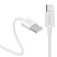 Dudao przewód kabel USB / micro USB 3A 1m biały (L1M white)