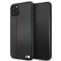 ETUI HARDCASE BMW BMHCN65MCARBK IPHONE 11 PRO MAX CZARNY/BLACK PU CARBON