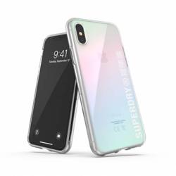 ETUI SUPERDRY SNAP CASE CLEAR IPHONE X/XS HOLOGRAFICZNY