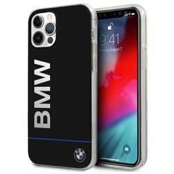 Etui BMW BMHCP12MPCUBBK iPhone 12/12 Pro  6,1" czarny/black hardcase Signature Printed Logo