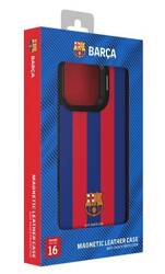 Etui FC Barcelona do iPhone 16 Pro Max Magnetic Case MagSafe OCFCBMCIP16PMBG BG