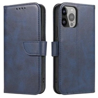 Etui Magnet Case do Samsung S24 z klapką i portfelem - niebieskie