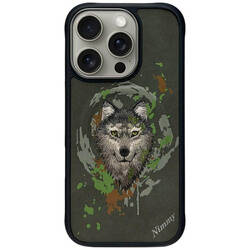 Etui Nimmy Wilk do iPhone 16 Pro Max      ciemnoszary