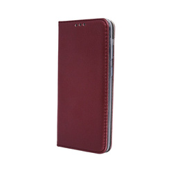 Etui Smart Magnetic do iPhone 14 Plus 6,7&quot; burgundowe