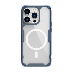 Etui magnetyczne Nillkin Nature TPU Pro do Apple iPhone 14 Pro (niebieskie)