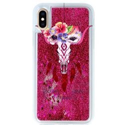 FUNNY CASE ETUI LIQUID DREAMER IPHONE XS MAX RÓŻOWY