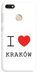 FUNNY CASE ETUI NADRUK I LOVE KRAKÓW HUAWEI Y6 2018