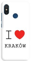 FUNNY CASE ETUI NADRUK I LOVE KRAKÓW XIAOMI MI 8