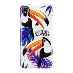 FUNNY CASE ETUI NADRUK TUKANY IPHONE X / IPHONE XS