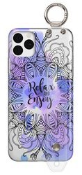 FUNNY CASE ETUI Z UCHWYTEM RELAX AND ENJOY IPHONE 11 PRO MAX