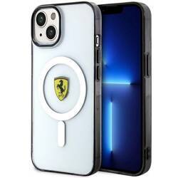 Ferrari FEHMP14SURKT iPhone 14 / 15 / 13 6.1" przezroczysty/transparent hardcase Outline Magsafe