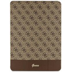 GUESS GUFCP12PS4SGW IPAD PRO 12.9" BRĄZOWY/BROWN 4G STRIPE ALLOVER