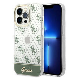 GUESS GUHCP14XHG4MHA IPHONE 14 PRO MAX 6,7" KHAKI HARDCASE 4G PATTERN SCRIPT