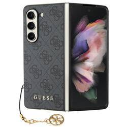 GUESS GUHCZFD5GF4GGR F946 Z FOLD5 SZARY/GREY HARDCASE 4G CHARMS COLLECTION
