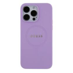 Guess GUHMP16XPSAHMCU iPhone 16 Pro Max 6.9" fioletowy/purple harcase Saffiano MagSafe