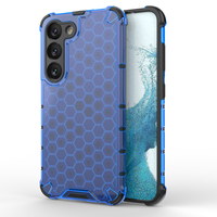 Honeycomb etui do Samsung Galaxy S23 pancerny hybrydowy pokrowiec niebieskie