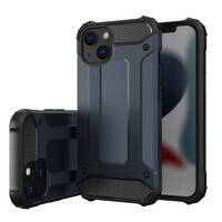 Hybrid Armor etui iPhone 14 pancerny hybrydowy pokrowiec niebieskie