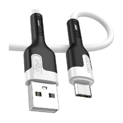 JELLICO USB KABEL - A6 3.1A MICRO USB 1M BIAŁY