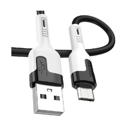 JELLICO USB KABEL - A6 3.1A MICRO USB 1M CZARNY