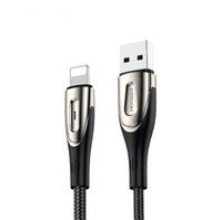 Joyroom Sharp Series kabel do szybkiego ładowania USB-A - Lightning 3A 1.2m czarny (S-M411)