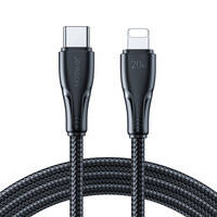 Joyroom kabel USB C - Lightning 20W Surpass Series do szybkiego ładowania i transferu danych 3 m czarny (S-CL020A11)