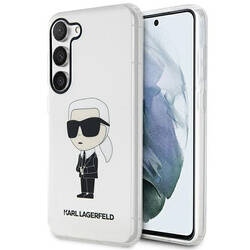 KARL LAGERFELD KLHCS23SHNIKTCT S23 S911 TRANSPARENT HARDCASE IKONIK KARL LAGERFELD