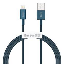 Kabel USB do Lightning Baseus Superior Series, 2.4A, 1m (niebieski)