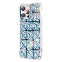 Kingxbar Miya Series etui iPhone 14 pokrowiec obudowa na tył plecki laser color