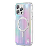 Kingxbar PQY Go Out Series magnetyczne etui iPhone 14 MagSafe laser color