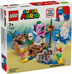 LEGO Super Mario - Przygoda Dorriego we wraku - zestaw rozszerzający 71432