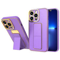 New Kickstand Case etui do iPhone 12 z podstawką fioletowy