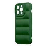 OBAL:ME Puffy Case for Apple iPhone 14 Pro Dark Green