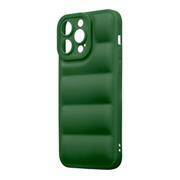 OBAL:ME Puffy Case for Apple iPhone 14 Pro Max Dark Green