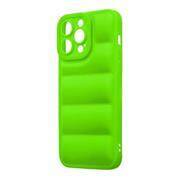OBAL:ME Puffy Case for Apple iPhone 14 Pro Max Green