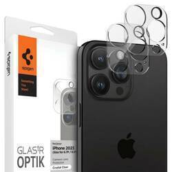 OSŁONA APARATU SPIGEN OPTIK.TR CAMERA PROTECTOR 2-PACK IPHONE 14 PRO / PRO MAX / 15 PRO / PRO MAX / 16 PRO / PRO MAX CRYSTAL CLEAR