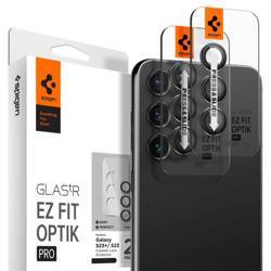 OSŁONA APARATU SPIGEN OPTIK.TR ”EZ FIT” CAMERA PROTECTOR 2-PACK GALAXY S23 / S23+ PLUS / S24 BLACK