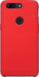 OnePlus 5T Silicone Protective Case Red Uszkodzone Opakowanie