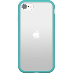 OtterBox Apple iPhone SE (3rd & 2nd Gen) and iPhone 8/7 React Series Case - Sea Spray (Clear / Blue)