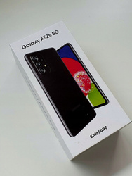 PUDEŁKO Z SAMSUNG GALAXY A52S 5G AWESOME BLACK A++