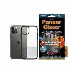 PanzerGlass ClearCase iPhone 12/12 Pro 6,1" Antibacterial czarny/black