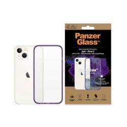 PanzerGlass ClearCase iPhone 13 / 14 / 15 6.1" Antibacterial Military grade Grape 0332