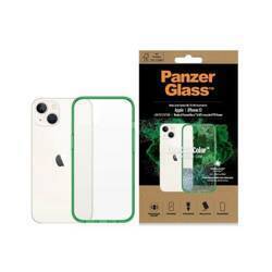 PanzerGlass ClearCase iPhone 13 / 14 / 15 6,1" Antibacterial Military grade Lime 0334