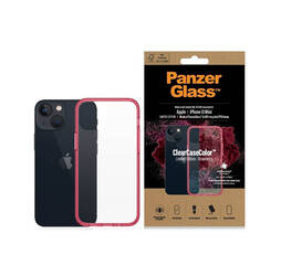 PanzerGlass ClearCase iPhone 13 Mini 5.4" Antibacterial Military grade Strawberry 0330