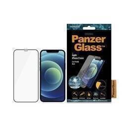 PanzerGlass E2E Super+ iPhone 12 Mini Case Friendly AntiBacterial MicroFracture czarny/black