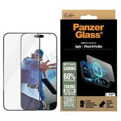 PanzerGlass Gaming Screen Protector iPhone 16 Pro Max 6.9" Ultra-Wide Fit 2860