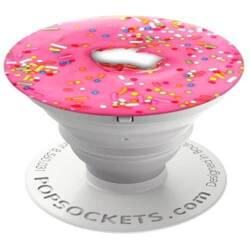 Popsockets Grip Pink Donut Compatible With All Smartphones