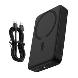 Powerbank mini Baseus 10000mAh, USB-C 30W (czarny)