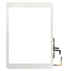 Przednia szybka + dotyk + przycisk home button do Apple iPad 5 WHITE