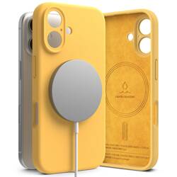 RINGKE SILICONE MAGNETIC MAGSAFE IPHONE 16 YELLOW